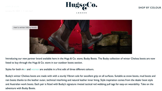 Partnering with Hugs & Co.